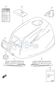 DF 4A drawing Engine Cover