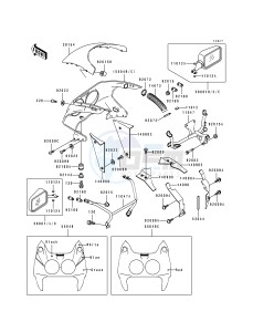 ZX 750 J [NINJA ZX-7] (J1-J2) [NINJA ZX-7] drawing COWLING