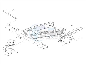 SX 50 FACTORY E4 (EMEA) drawing Swing arm