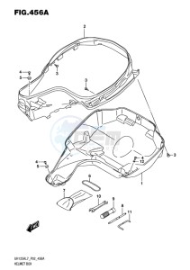 UH125 ABS BURGMAN EU drawing HELMET BOX