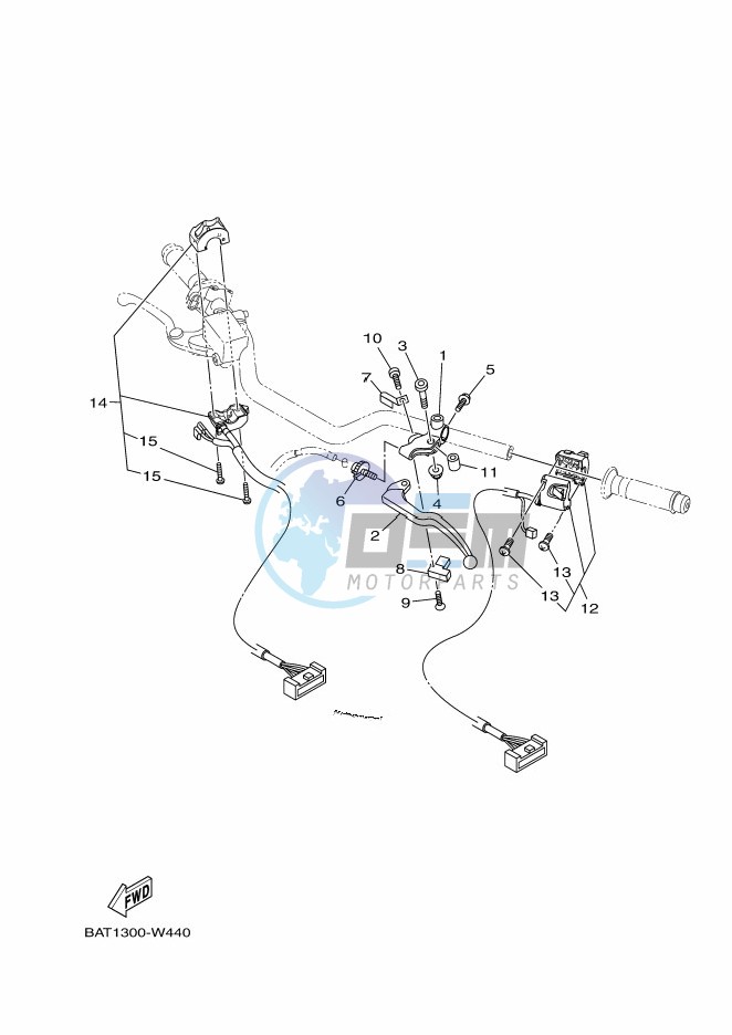 HANDLE SWITCH & LEVER