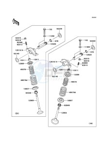 KVF360 4x4 KVF360A8F EU GB drawing Valve(s)