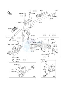 ZR 750 K [Z750S] (K6F) K6F drawing HANDLEBAR