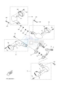 NS50N AEROX NAKED (1PL8 1PL8 1PL8) drawing FLASHER LIGHT