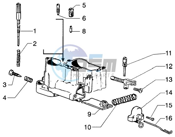 Carburettor component parts II