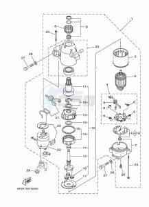 F225BETU drawing STARTER-MOTOR