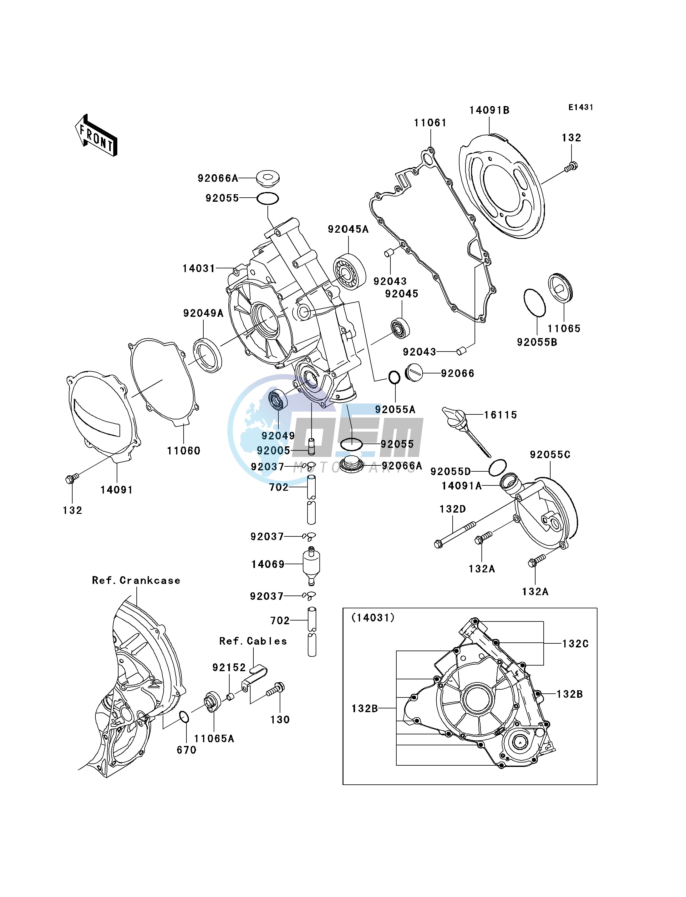 ENGINE COVER-- S- -