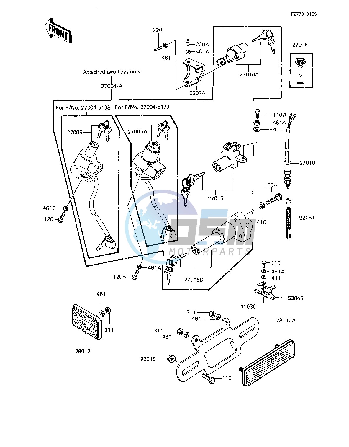 IGNITION SWITCH_LOCKS_REFLECTORS