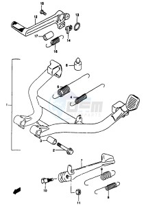 GSF1200A (E18) drawing STAND