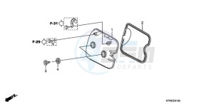 SH300A9 Europe Direct - (ED / ABS) drawing CYLINDER HEAD COVER