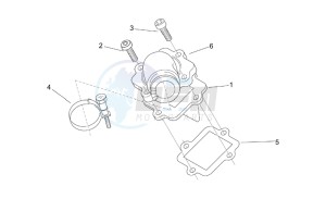 Scarabeo 100 (eng. Minarelli) drawing Fuel supply