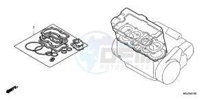 CBF1000FB drawing GASKET KIT A