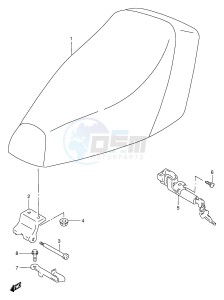 AE50 (E28) drawing SEAT