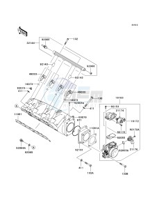 JT 1500 E [ULTRA 260X] (E9F) E9F drawing THROTTLE