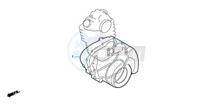 XR250R drawing GASKET KIT B