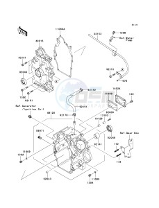 KAF 620 H [MULE 3010 4X4 HARDWOODS GREEN HD] (H6F-H8F) H6F drawing CRANKCASE