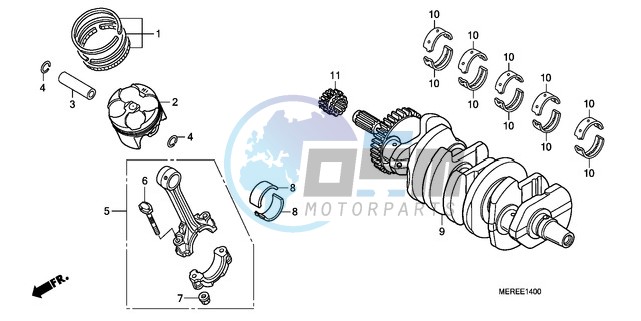 CRANKSHAFT/PISTON