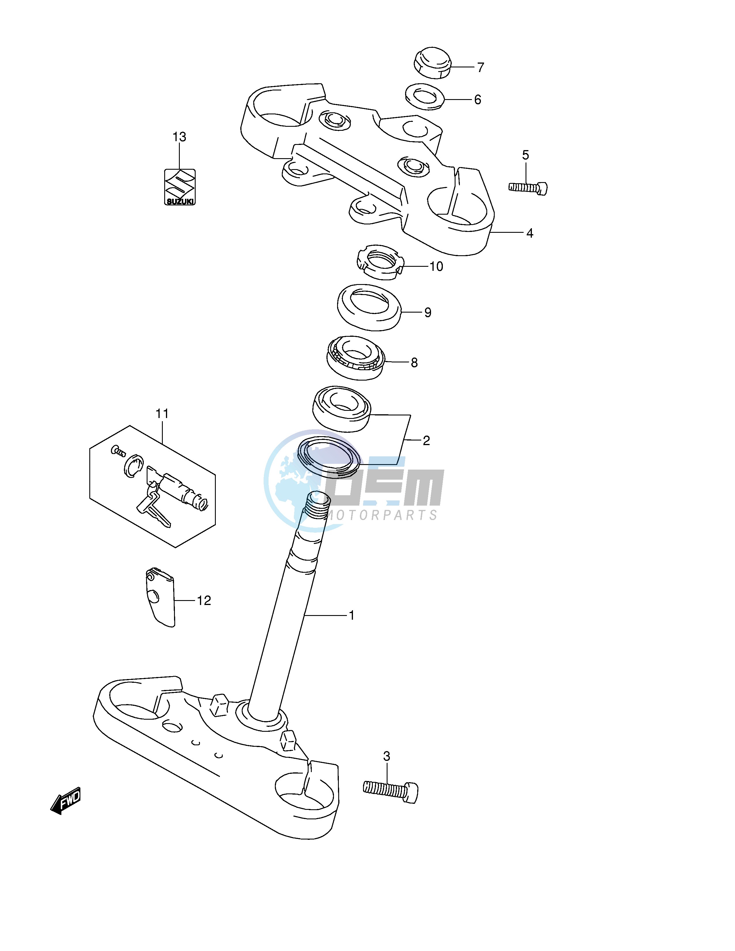 STEERING STEM