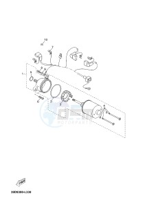 YP125RA (ABS) X-MAX 125 ABS (2DMD 2DMD) drawing STARTING MOTOR