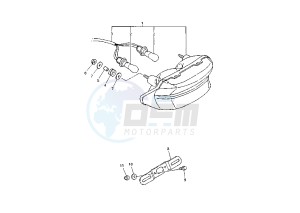 XJR-XJR SP 1300 drawing TAILLIGHT