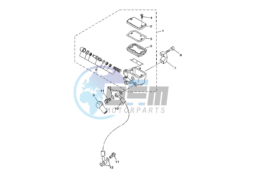 FRONT MASTER CYLINDER