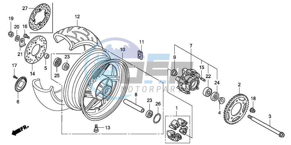 REAR WHEEL