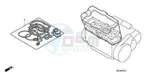 CBR600RAA Australia - (U / ABS) drawing GASKET KIT A