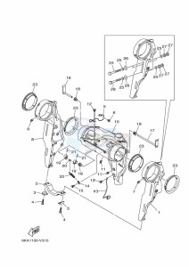 F300F drawing FRONT-FAIRING-BRACKET