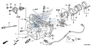 SH300RE SH300RE UK - (E) drawing CYLINDER HEAD