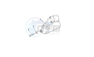 V7 Racer 750 drawing Starter motor