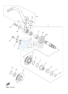 WR250F (2GB2 2GB3 2GB4 2GB4) drawing STARTER