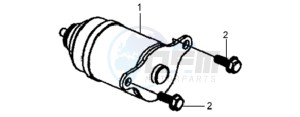 MIO 100 E3 drawing STARTER / STARTER CLUTCH