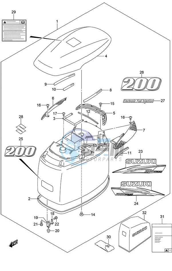 Engine Cover (Black)