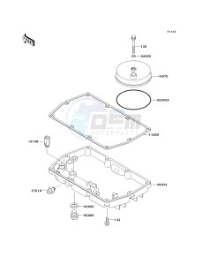 EN 500 C [VULCAN 500 LTD] (C10) C10 drawing BREATHER COVER_OIL PAN