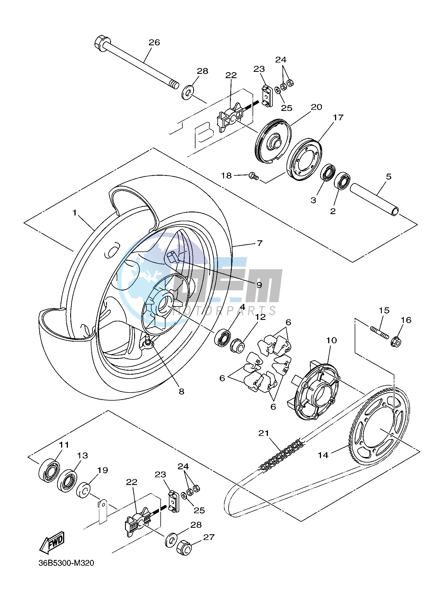 REAR WHEEL