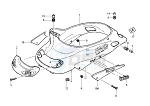 SKIPPER 4T 125-150 drawing Rear Fairing