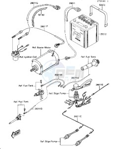 JB 650 A [JET MATE] (A3-A4) [JET MATE] drawing ELECTRICAL EQUIPMENT