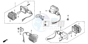 XR600R drawing WINKER (2)