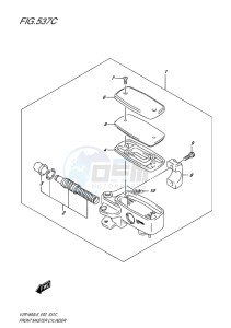 VZR1800BZ BOULEVARD EU drawing FRONT MASTER CYLINDER (E19)