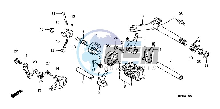 GEARSHIFT DRUM