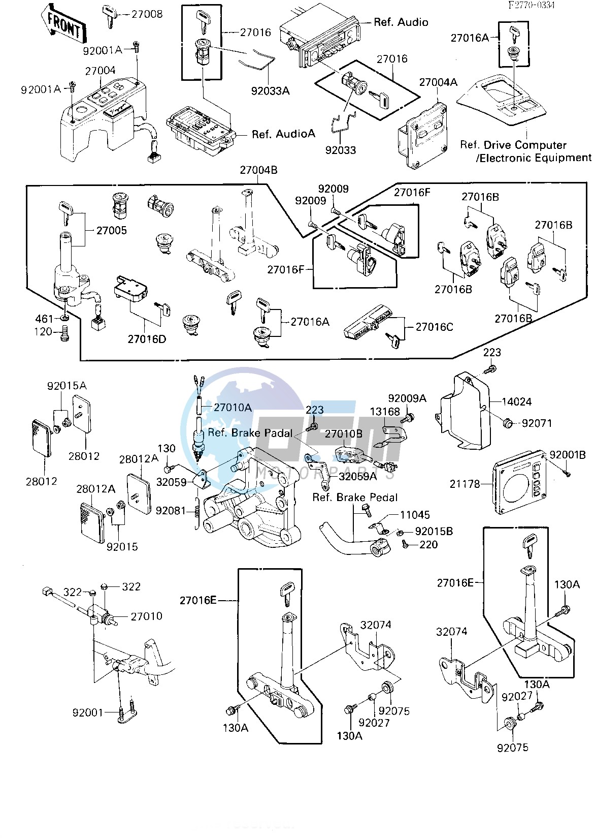 IGNITION SWITCH_LOCKS_REFLECTORS