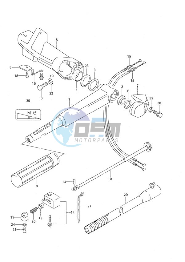 Tiller Handle