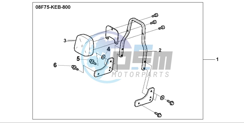 BACKREST KIT