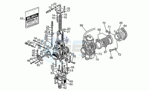 850 T5 Polizia Polizia drawing Carburettors