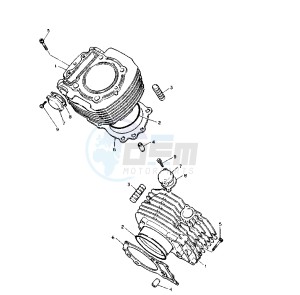 XV VIRAGO 1100 11000 drawing CYLINDER