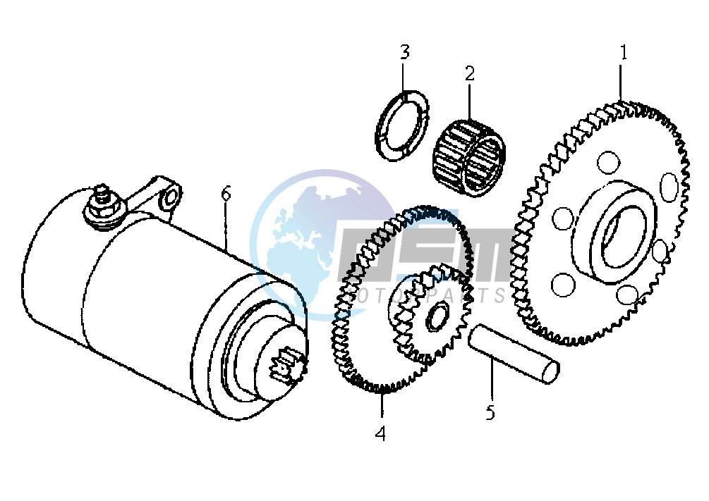 STARTING MOTOR