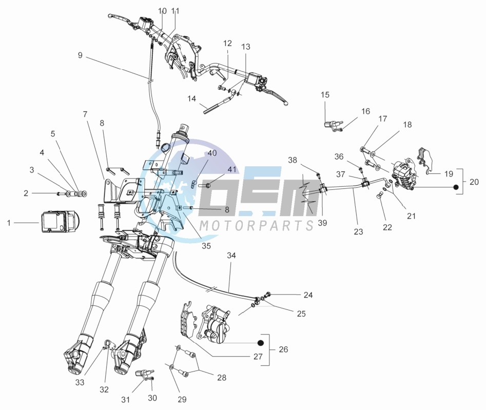 Brakes pipes - Calipers (ABS)