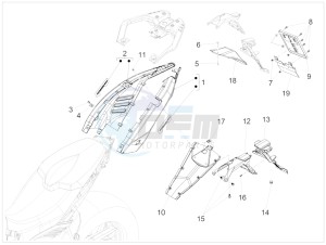 ETV 1200 Caponord Rally (EMEA, APAC) drawing Rear body