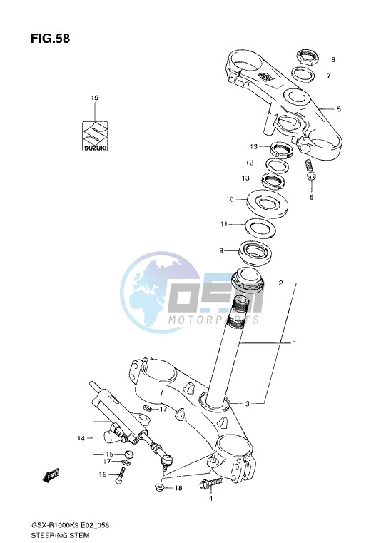 STEERING STEM