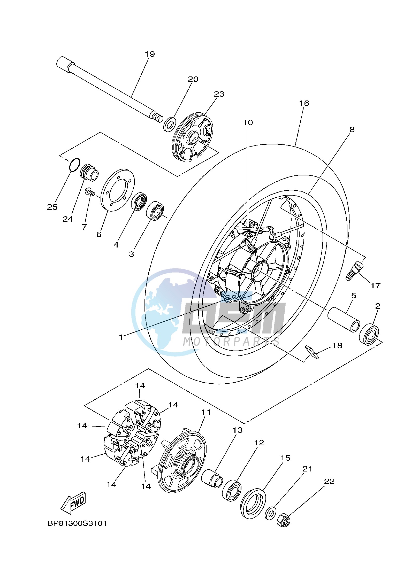 REAR WHEEL